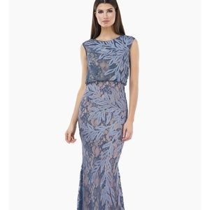 SOUTACHE EMBROIDERED GOWN